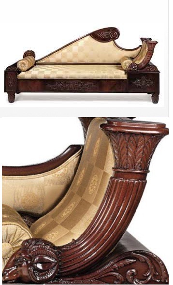 A recamier, possibly by Joseph Barry at Christie's Americana sale