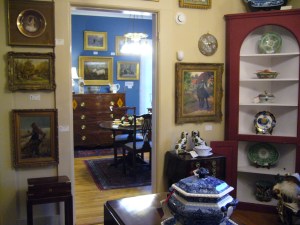 Different Rooms in Different Colors at Madeline West Antiques