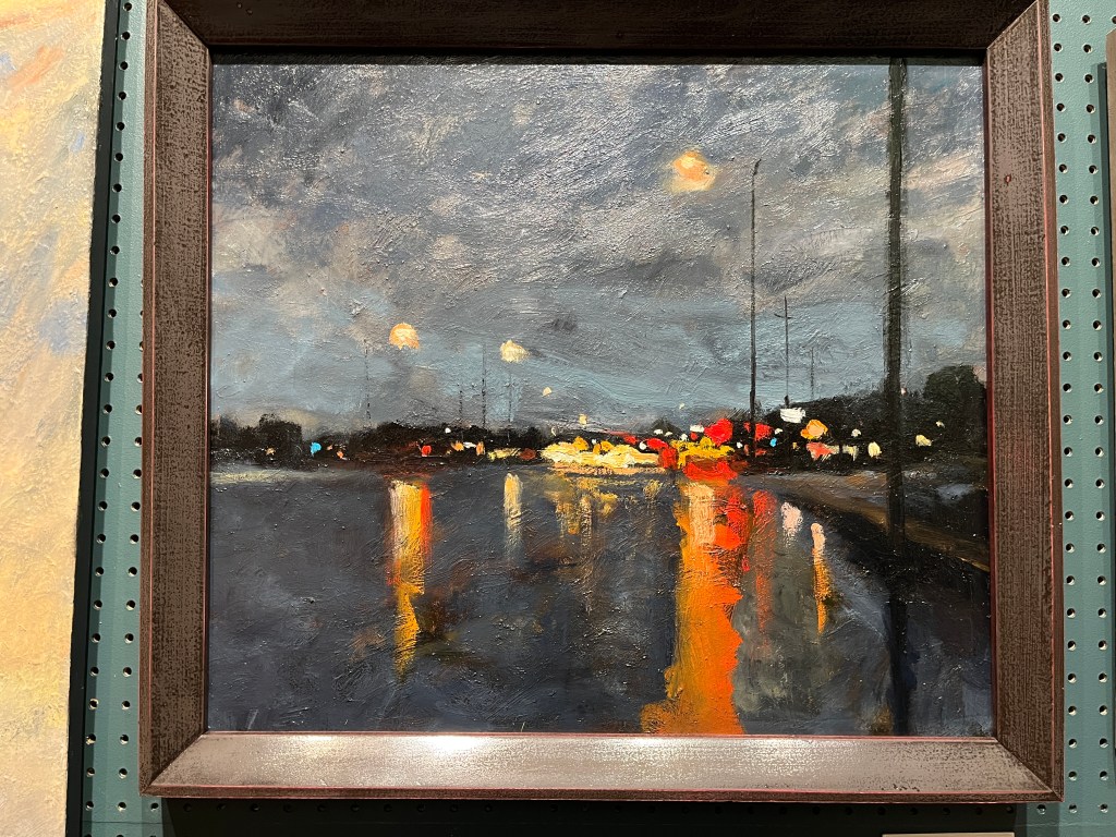 Another Wet Street, Guy Gilray, Rental Sales Gallery, Portland Art Museum