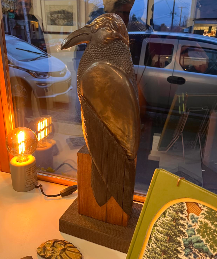 Laura Dufala Peregrine Falcon sculpture