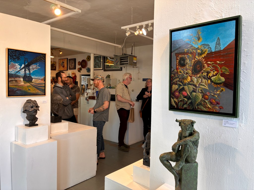 From Sunlit Peaks to Empty Tables: Two Portland Painters Reflect on&nbsp;Place