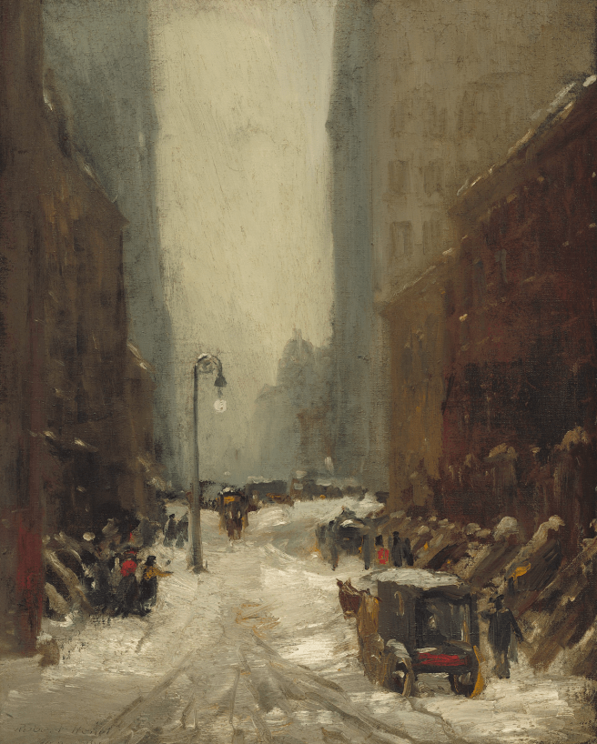 Snow in New York, 1902,National Gallery of Art, Washington, DC