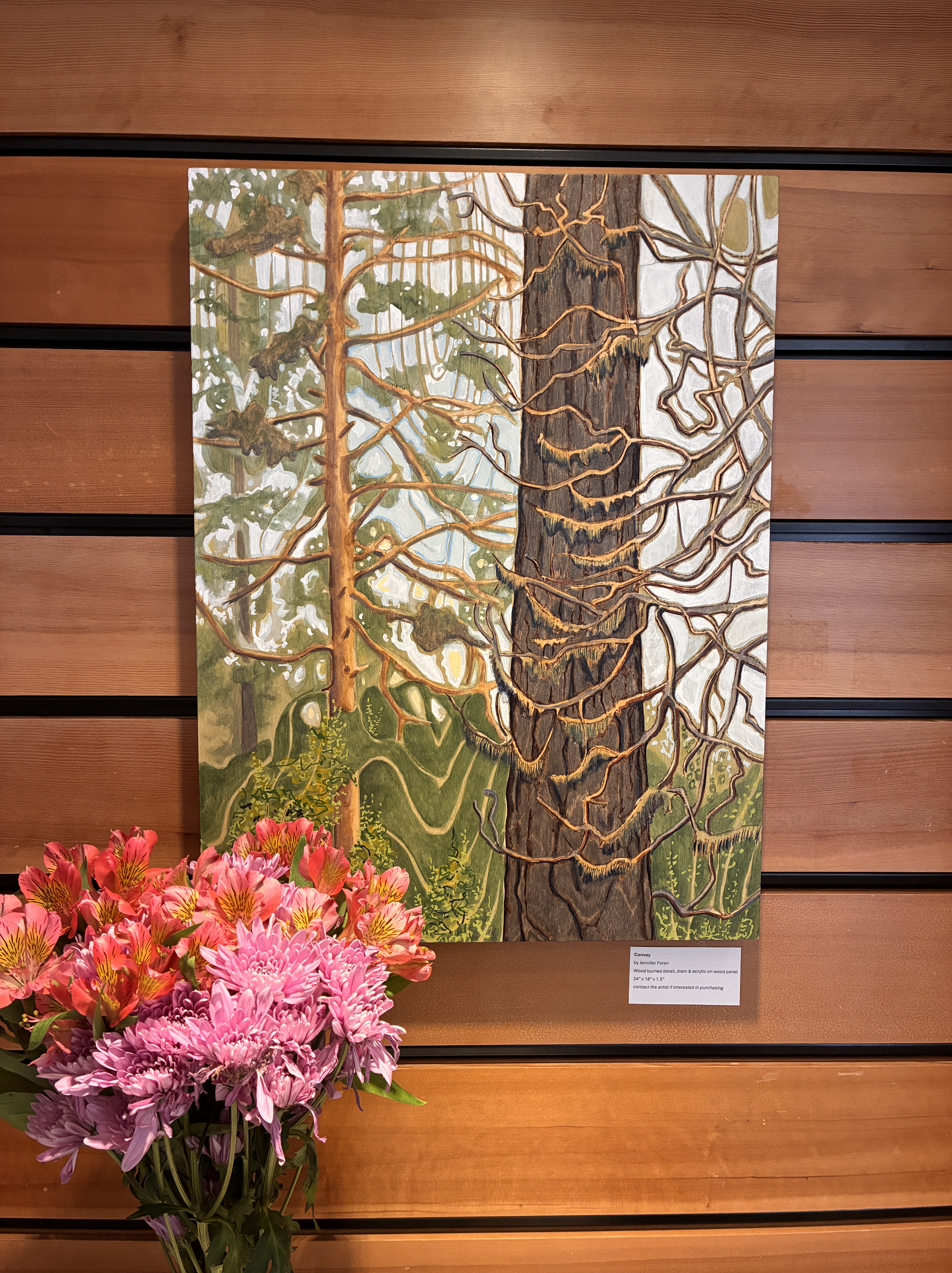 In the Woods — Jennifer Foran at Multnomah Arts Center