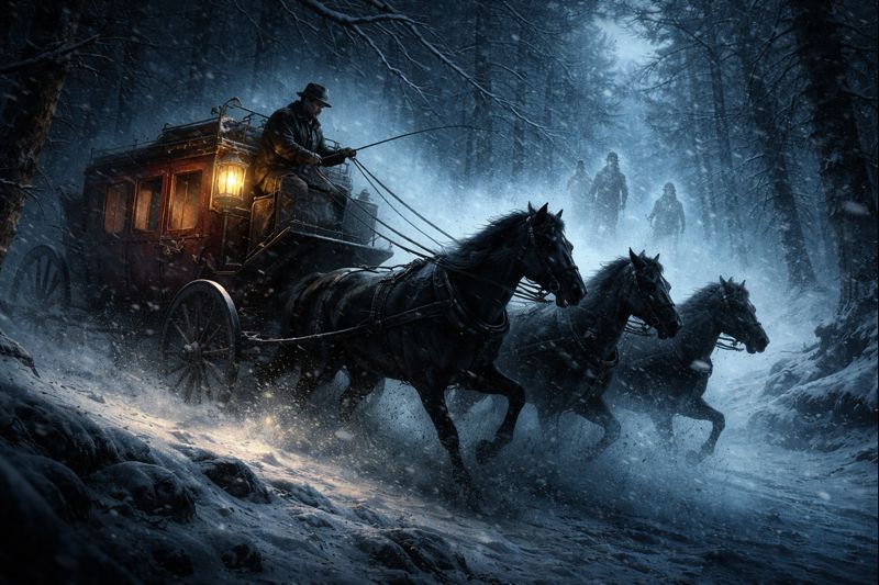 Stagecoach Travel: Where History Meets the Haunted Road