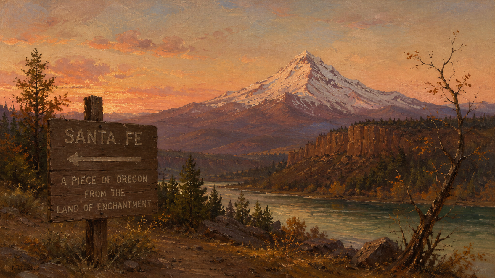 A Piece of Oregon from the Land of Enchantment